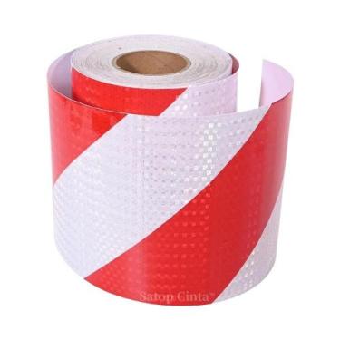 Imagem de Fita Adesiva Refletiva 5M, Faixas De Segurança Impermeáveis 5cm 10cm 1