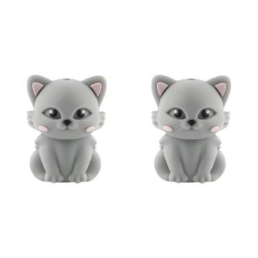 Imagem de Contas De Silicone 3D De Dinossauro, Vaca E Macaco, 5 Peças Para Acess