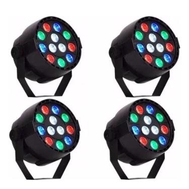 Imagem de Jogo De Luz 4 Canhão Led Luz De Festa