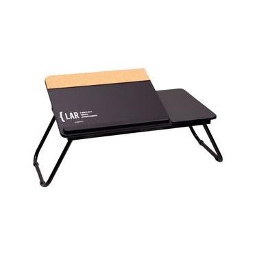 Imagem de Bandeja Laptop Dobrável Cortiça Preta Único