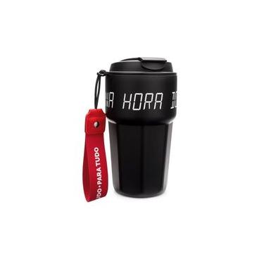 Imagem de Copo Térmico com Tampa Hora do Café Único