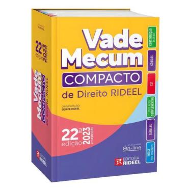 Imagem de Vade Mecum Compacto de Direito Rideel - 22Ed/23 - RIDEEL PROFISSIONAL,