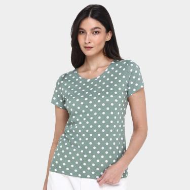 Imagem de Kit Camiseta Básicos Poá c/ 2 Peças Feminina-Feminino