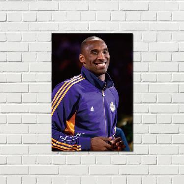 Imagem de Conjunto de pôsteres Kobe Bryant NBA Star, 8 peças de arte de parede, 42 x 28,5 cm, ferro