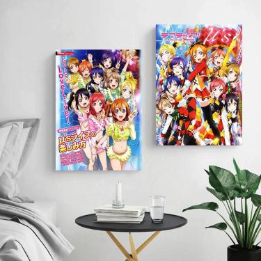 Imagem de Conjunto de pintura de pôsteres Love Live! Anime do School Idol Project µ