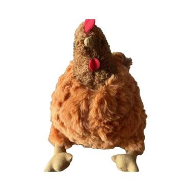 Imagem de Brinquedo Criativo De Pelúcia Em Forma De Galinha Jeycat Para Crianças
