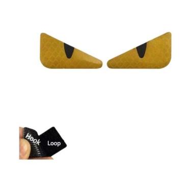 Imagem de Emblemas Reflexivos De Olhos De Gato Que Brilham No Escuro, Distintivo