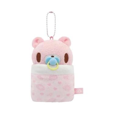 Imagem de Urso De Pelúcia Rosa 12Cm, Brinquedo Macio E Fofo, Almofada De Teddy P