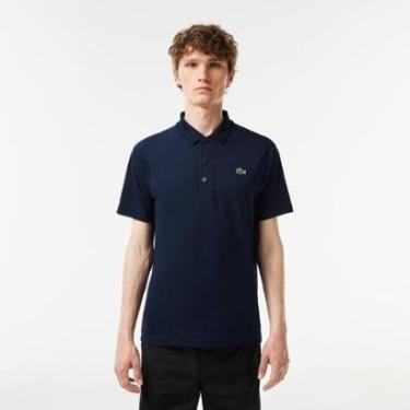Imagem de Camisa Polo Lacoste Proteção Uv de Caimento Regular Masculina-Masculino
