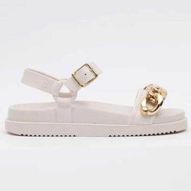 Imagem de Sandália Feminina Much White Petite Jolie PJ7312-Feminino