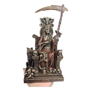 Imagem de Estátua Hela Deusa Nórdica Em Resina Decorativa - Tenda Medieval