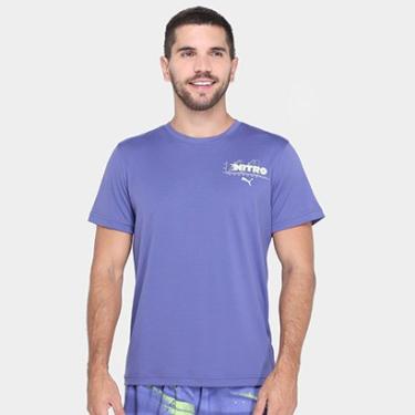 Imagem de Camiseta Puma Graphics Running Nitro Masculina-Masculino