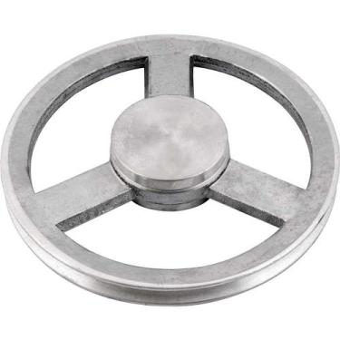 Imagem de Polia de Alumínio 1 Canal, Perfil A, 230 mm, sem Furo Vonder