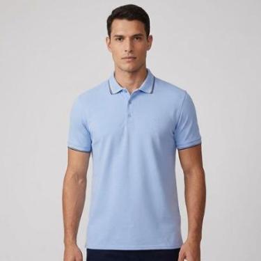 Imagem de Camisa Polo Dudalina Frisos Degradê Masculino-Masculino