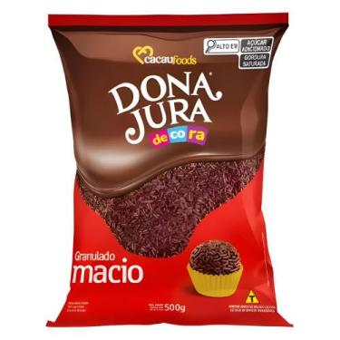 Imagem de Granulado Macio Chocolate 500g Cacaufood