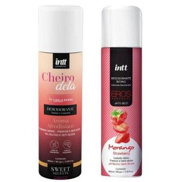 Imagem de Desodorantes Íntimo corporal Bem estar Morango - INTT