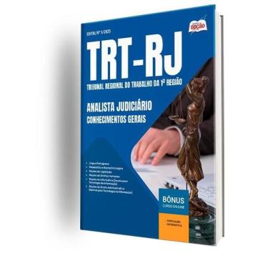 Imagem de Apostila TRT-RJ - Analista Judiciário - Conhecimentos Gerais - Apostil