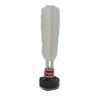Imagem de Peteca Starflex Com Penas, Branco, Único
