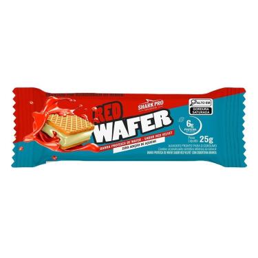 Imagem de Wafer Proteico - 1 Barra 25g Red Velvet - Shark Pro-Masculino