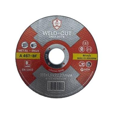 Imagem de Disco De Corte 4.1/2" 115x1x22mm Eco Cut SC Weld - Unica Unico, Unica,