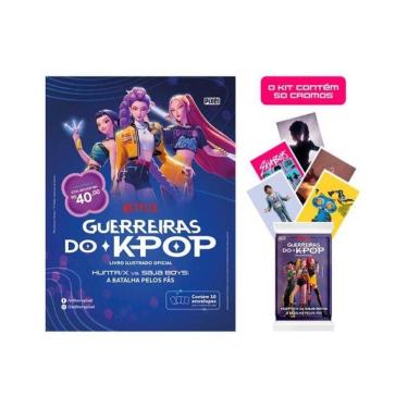 Imagem de Blister Guerreiras Do Kpop Oficial + 10 Envelopes De Figurinhas (50 Cromos)
