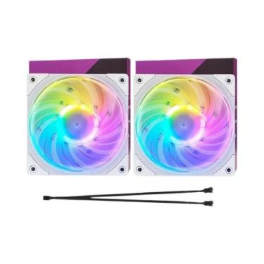 Imagem de Ventoinha PWM Silenciosa De 120mm 2500RPM De Alta Performance Com Rola