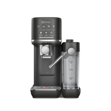 Imagem de Cafeteira Espresso Electrolux Cápsula, Pó e Sache Experience Vaporizador de Leite Preta (ECM70)