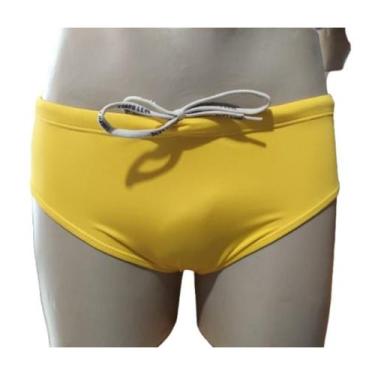 Imagem de Sunga Moda Praia Cavada Amarela - shoptem7, P