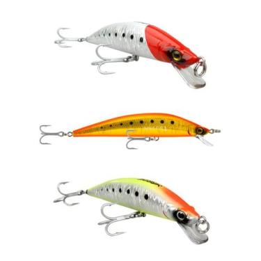 Imagem de Kit 3 Iscas Artificiais Pesca Meia Água Marine Sports Inna Sinking 140