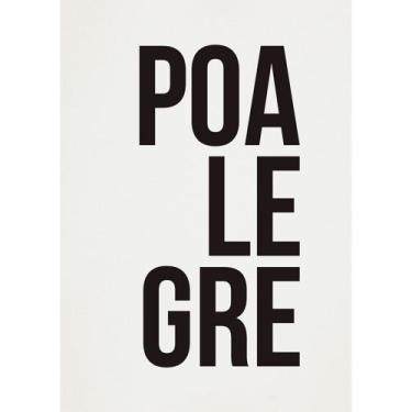 Imagem de Pôster Poalegre A3 (sem moldura) - OUVE