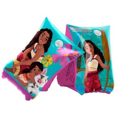 Imagem de Boia de Braço Inflavel Infantil 18x14cm Moana Disney Elitoys, Moana