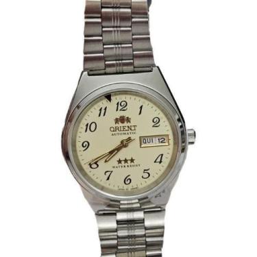 Imagem de Relógio Masculino Orient Prata 469Wb1Af C2Sx Automático