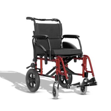 Imagem de Cadeira de rodas compacta Ulx Transit rodas traseiras 12 - Ortobras, L