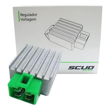 Imagem de Regulador Retificador Scud Titan 150 Bros 2004 Até 2008 Fan 125 2009 A