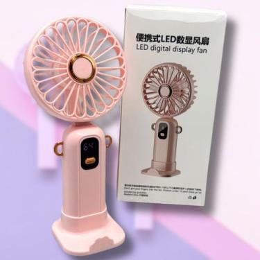 Imagem de Mini Ventilador Portátil Recarregável Viagem Escritório - Friburgo Com