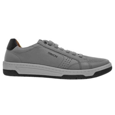 Imagem de Sapatênis Masculino Ferracini Vox 8055 Cinza, 39, Cinza