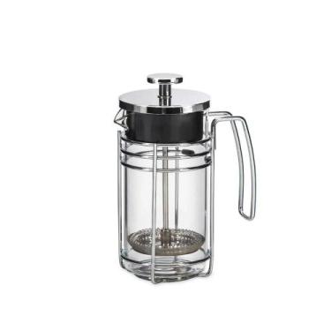 Imagem de Cafeteira Francesa Vidro Aço Inox Oxford 350 Ml: Café Encorpado