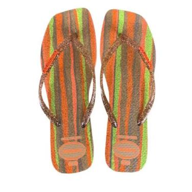 Imagem de Chinelo Havaianas Folia - Pessego - Tam 35/36