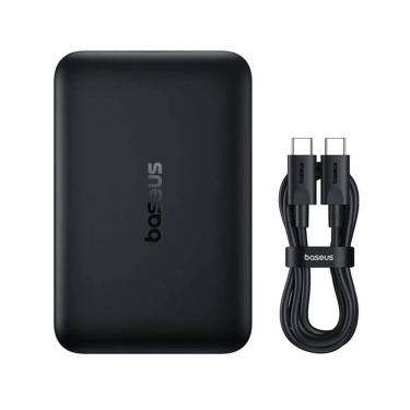 Imagem de Cargador Portatil PowerBank Baseus Enerfill FM11 22.5W 10.000MAH Magsafe Magnético Preto
