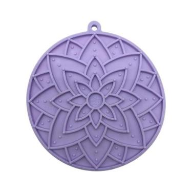 Imagem de SodaPup Lotus eTray  Comedouro Lento e Tapete de Lamber com Ventosas p
