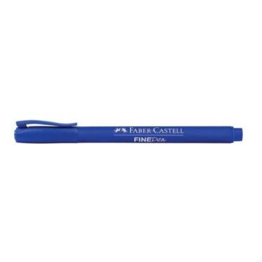 Imagem de Caneta Hidrográfica Fine Pen Azul Faber-castell - FABER CASTELL