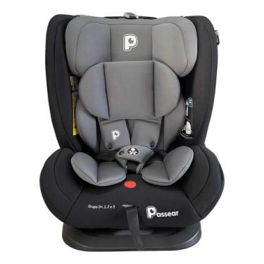 Imagem de Cadeirinha Para Carro Reclinavel 0 A 36kg Zaya Preta/Cinza - Passear B