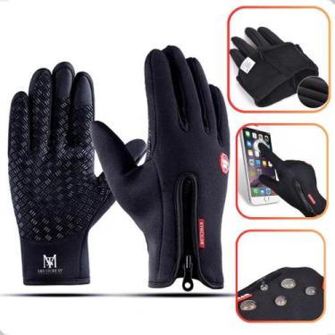 Imagem de Luva Moto Bike Impermeavel Motoqueiro Termica Touch Ciclismo Tamanho:M