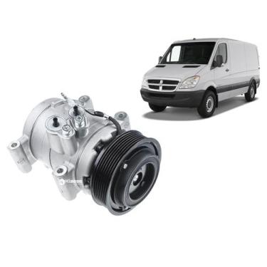 Imagem de Compressor Do Ar 10s17c Sprinter 2013 Em Diante Lado Direito - KLASSE 