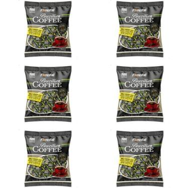 Imagem de kit 6 de Bala Brazilian Coffee 48 Unidades De 50G
