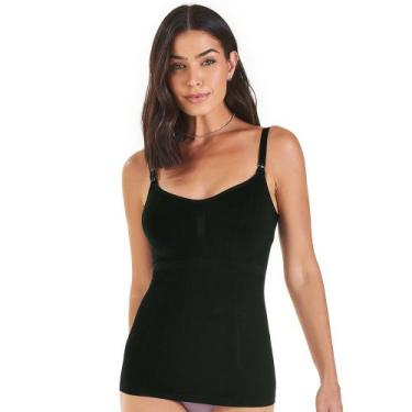 Imagem de Regata Maternity sem Costura Preto Zee Rucci, G