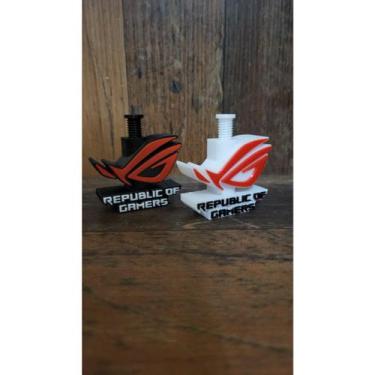 Imagem de Suporte Placa de Vídeo Asus ROG Altura Ajustável 61mm a 98mm - - Evolu