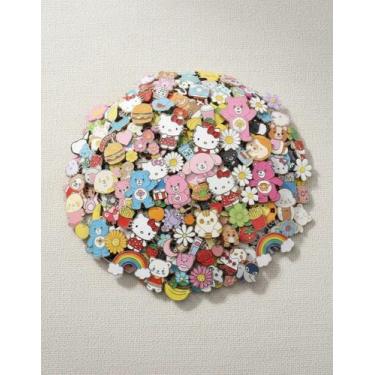 Imagem de Kit 10 Pins Botons Lindos Delicados Aleatório Diversos Moda - GRYPH, D