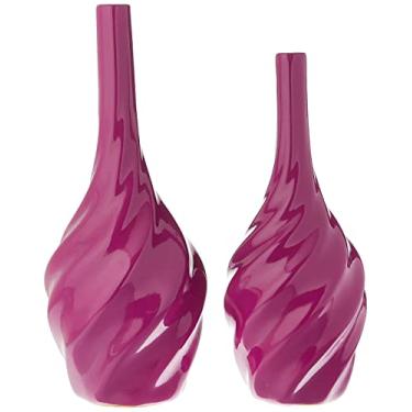 Imagem de Duo De Vasos Mashimelow G E P Ceramicas Pegorin Orquidea