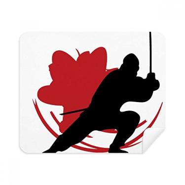 Imagem de Pano de limpeza de tela Japan Asia Sakura Action Cleaner, 2 peças, tecido de camurça